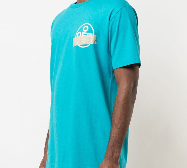 OFF-WHITE SS20 Arrow Graphic T-Shirt Blue Mens OMAA027R201850023948 圖 5