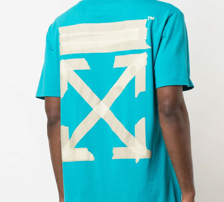 OFF-WHITE SS20 Arrow Graphic T-Shirt Blue Mens OMAA027R201850023948 圖 6