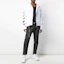 Shop OFF-WHITE SS20 白色箭头连帽长袖拉链卫衣 OMBE001S20E300040188