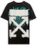 Order OFF-WHITE SS20 Baju T Grafik Longgar Hitam Arrow OMAA038R201850051001