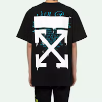 Purchase OFF-WHITE SS20 黑色箭頭圖案寬鬆版T恤 OMAA038R201850051001