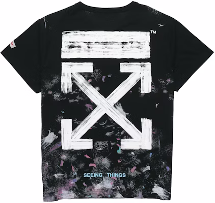 OFF-WHITE SS20 Baju Hitam Fireworks Arrows Unisex OMAA002G20JER0089901 Order OFF-WHITE SS20 Baju Hitam Fireworks Arrows Unisex OMAA002G20JER0089901