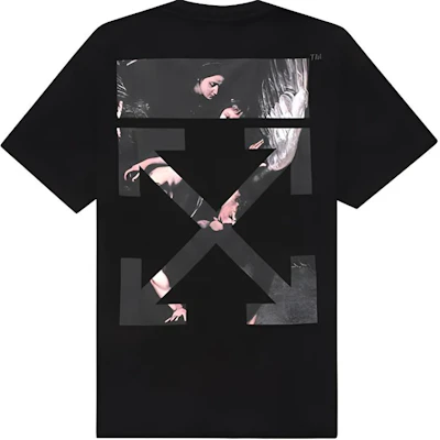 OFF-WHITE SS20 黑色箭頭油畫印花短袖T恤 OMAA038G20JER0031088 Lookbook OFF-WHITE SS20 黑色箭頭油畫印花短袖T恤 OMAA038G20JER0031088
