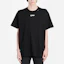 Shop OFF-WHITE SS20 黑色箭頭油畫印花短袖T恤 OMAA038G20JER0031088