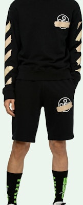 OFF-WHITE SS20 黑色膠帶箭頭圓領長袖上衣 OMBA025R20E300021048 Lookbook OFF-WHITE SS20 黑色膠帶箭頭圓領長袖上衣 OMBA025R20E300021048