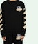 Shop OFF-WHITE SS20 黑色膠帶箭頭圓領長袖上衣 OMBA025R20E300021048