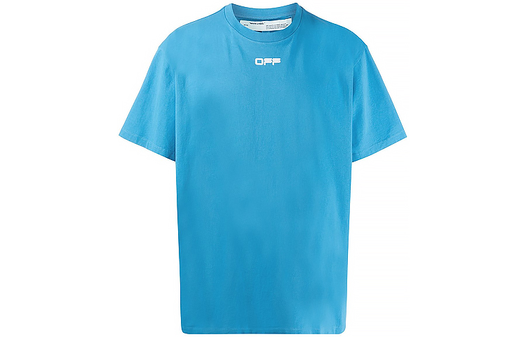 OFF-WHITE SS20 Blue Arrows Print Short Sleeve T-Shirt Mens OMAA038S201850033088 圖 2