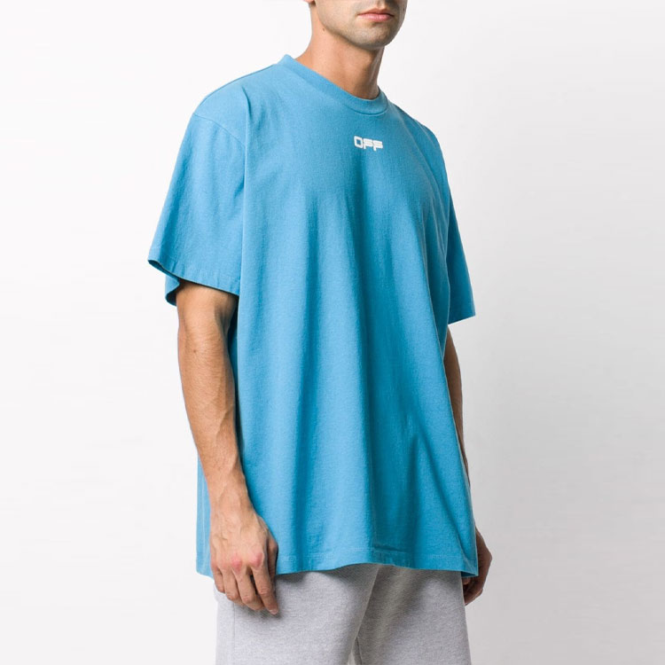 OFF-WHITE SS20 Blue Arrows Print Short Sleeve T-Shirt Mens OMAA038S201850033088 圖 5