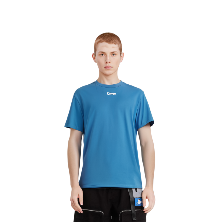 OFF-WHITE SS20 Blue Arrows Print Short Sleeve T-Shirt Mens OMAA038S201850033088 圖 6
