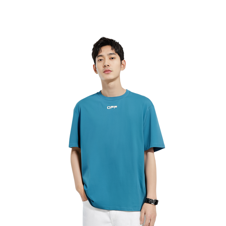 OFF-WHITE SS20 Blue Arrows Print Short Sleeve T-Shirt Mens OMAA038S201850033088 圖 7