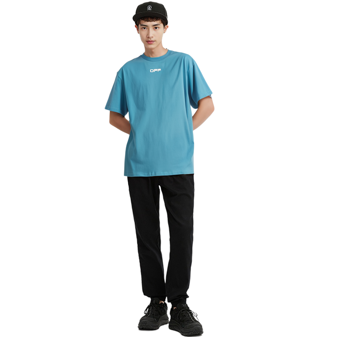 OFF-WHITE SS20 Blue Arrows Print Short Sleeve T-Shirt Mens OMAA038S201850033088 圖 8