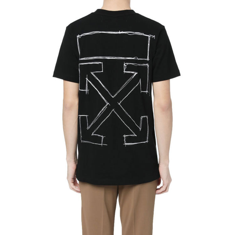 OFF-WHITE SS20 C/O Virgil Graphic T-Shirt Black OMAA027S201850091001 圖 5