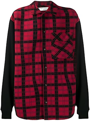 Camisa de Manga Larga Casual a Cuadros Negra/Roja OFF-WHITE SS20. OMGA101R20G530202010 Buy Camisa de Manga Larga Casual a Cuadros Negra/Roja OFF-WHITE SS20. OMGA101R20G530202010