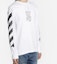 Purchase OFF-WHITE SS20 白色箭头长袖T恤 男款 OMAB001R201850050110