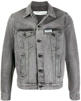 OFF-WHITE SS20 Faded Arrows Denim Jacket Men’s Gray OMKY002R20E540200810 Order OFF-WHITE SS20 Faded Arrows Denim Jacket Men’s Gray OMKY002R20E540200810