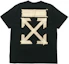 Lookbook OFF-WHITE SS20 Gold Arrow Tape Patch T-shirt Unisex Black OMAA038R201850021048
