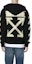 Purchase OFF-WHITE SS20 Hoodie Hitam Gold Tape Arrow Print OMBE001R20E300021048
