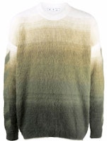 OFF-WHITE SS20 Gradient Oversized Crewneck Sweater Multicolor Fashion. OMHE098F21KNI0015555 OFF-WHITE SS20 Gradient Oversized Crewneck Sweater Multicolor Fashion. OMHE098F21KNI0015555