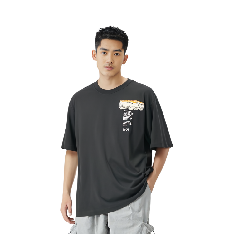 OFF-WHITE SS20 Graphic Print Black Short Sleeve T-Shirt OMAA027R201850071088 圖 5