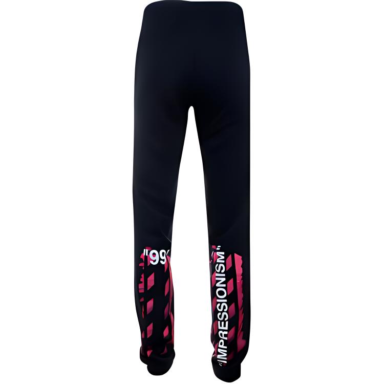 OFF-WHITE SS20 Logo Casual Pants Black CH14R19003015