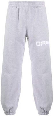 OFF-WHITE SS20 Logo Printed Jogger Sweatpants Men Light Grey OMCH022S20E300030788 Order OFF-WHITE SS20 Logo Printed Jogger Sweatpants Men Light Grey OMCH022S20E300030788