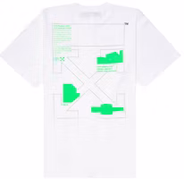 OFF-WHITE SS20 Loose Fit Arrows Tee White OMAA038R201850060145 OFF-WHITE SS20 Loose Fit Arrows Tee White OMAA038R201850060145