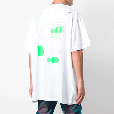 オフホワイト SS20 ルーズフィット アローズ Tシャツ ホワイト OMAA038R201850060145 Purchase オフホワイト SS20 ルーズフィット アローズ Tシャツ ホワイト OMAA038R201850060145