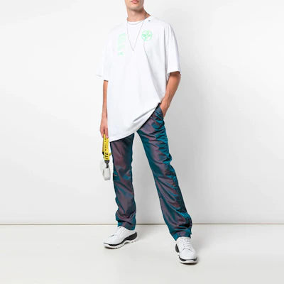 オフホワイト SS20 ルーズフィット アローズ Tシャツ ホワイト OMAA038R201850060145 Details for オフホワイト SS20 ルーズフィット アローズ Tシャツ ホワイト OMAA038R201850060145