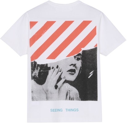 OFF-WHITE Kaos Grafis Marilyn Monroe SS20 Putih OMAA002F171850470188 Buy OFF-WHITE Kaos Grafis Marilyn Monroe SS20 Putih OMAA002F171850470188