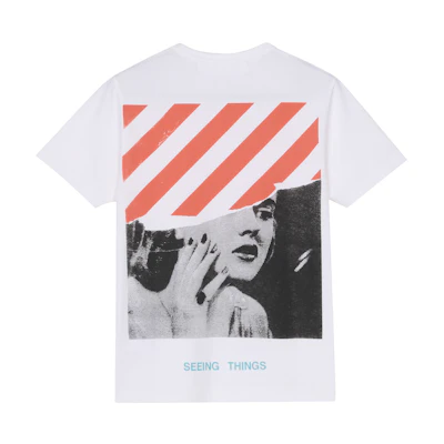 OFF-WHITE SS20 Marilyn Monroe Graphic Tee White OMAA002F171850470188
