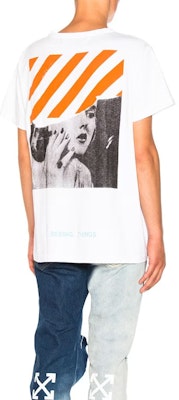 OFF-WHITE Kaos Grafis Marilyn Monroe SS20 Putih OMAA002F171850470188 Details for OFF-WHITE Kaos Grafis Marilyn Monroe SS20 Putih OMAA002F171850470188