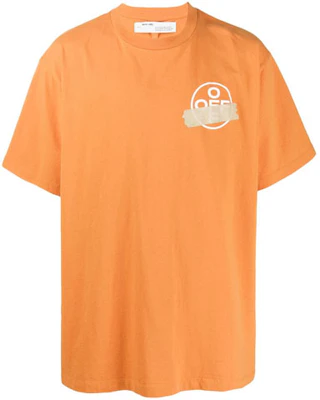 OFF-WHITE SS20 橙金箭頭貼布寬鬆版短袖T恤 OMAA038R201850021948 Order OFF-WHITE SS20 橙金箭頭貼布寬鬆版短袖T恤 OMAA038R201850021948