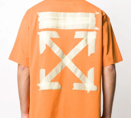 OFF-WHITE SS20 橙金箭頭貼布寬鬆版短袖T恤 OMAA038R201850021948 Purchase OFF-WHITE SS20 橙金箭頭貼布寬鬆版短袖T恤 OMAA038R201850021948
