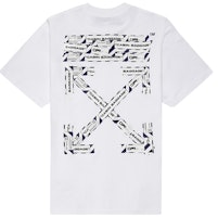 OFF-WHITE SS20 Oversized Arrows T-Shirt White OMAA038G20JER0120184 OFF-WHITE SS20 Oversized Arrows T-Shirt White OMAA038G20JER0120184