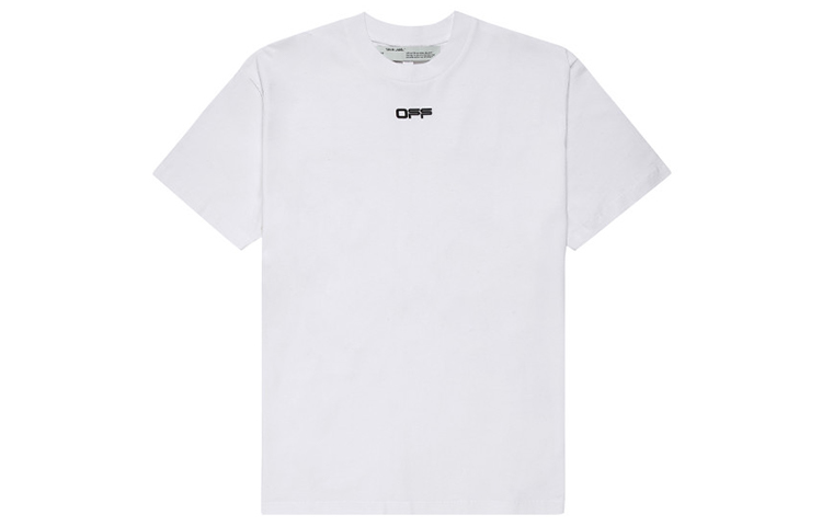 Lookbook OFF-WHITE SS20 T-Shirt Putih Oversized Arrows OMAA038G20JER0120184