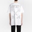 Sizing OFF-WHITE SS20 T-Shirt Putih Oversized Arrows OMAA038G20JER0120184