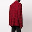 Shop OFF-WHITE SS20 Kemeja Flanel Merah Lengan Panjang Corak Kotak Anak Panah OMGA098S20H480202000