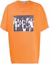 Order OFF-WHITE SS20 Kaos Crewneck Panah Spray Paint Oranye OMAA038R201850151910