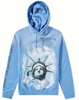 OFF-WHITE SS20 Statue of Liberty Long Sleeve Sweatshirt Blue Mens OMBB034E181920153199 OFF-WHITE SS20 Statue of Liberty Long Sleeve Sweatshirt Blue Mens OMBB034E181920153199