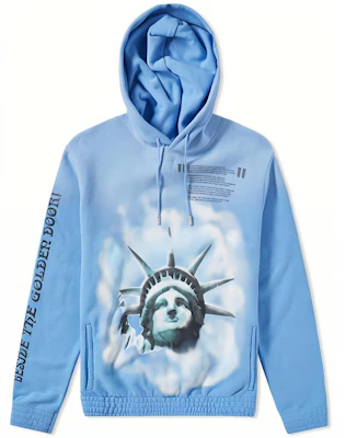 OFF-WHITE SS20 Sweatshirt Lengan Panjang Liberty Biru Lelaki OMBB034E181920153199 Buy OFF-WHITE SS20 Sweatshirt Lengan Panjang Liberty Biru Lelaki OMBB034E181920153199