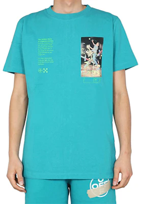 Camiseta Azul Regular OFF-WHITE SS20 Virgil Abloh Gráfico de Esqueleto. OMAA027R201850143988 Shop Camiseta Azul Regular OFF-WHITE SS20 Virgil Abloh Gráfico de Esqueleto. OMAA027R201850143988