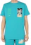 Shop Camiseta Azul Regular OFF-WHITE SS20 Virgil Abloh Gráfico de Esqueleto. OMAA027R201850143988