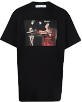 OFF-WHITE SS21 Black Logo Arrow Print T-Shirt OMAA027R21JER0041025 OFF-WHITE SS21 Black Logo Arrow Print T-Shirt OMAA027R21JER0041025