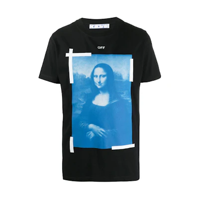 OFF-WHITE SS21 Black Mannequin Graphic Print Short Sleeve T-Shirt OMAA027R21JER0021001