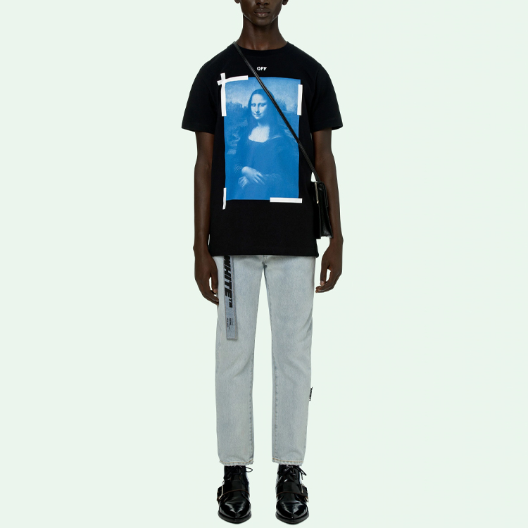 OFF-WHITE SS21 Black Mannequin Graphic Print Short Sleeve T-Shirt OMAA027R21JER0021001 圖 4