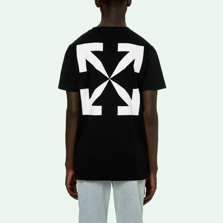 OFF-WHITE SS21 Black Mannequin Graphic Print Short Sleeve T-Shirt OMAA027R21JER0021001 圖 7