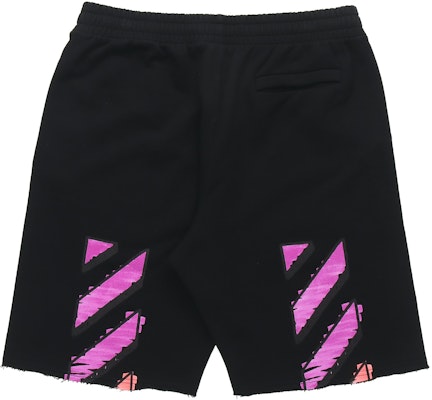 OFF-WHITE SS21 Seluar Pendek Kasual Hitam Monokrom Mid-Rise Lelaki OMCI006R21FLE0021032 Lookbook OFF-WHITE SS21 Seluar Pendek Kasual Hitam Monokrom Mid-Rise Lelaki OMCI006R21FLE0021032