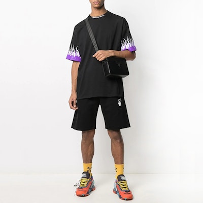 OFF-WHITE SS21 Seluar Pendek Kasual Hitam Monokrom Mid-Rise Lelaki OMCI006R21FLE0021032 Shop OFF-WHITE SS21 Seluar Pendek Kasual Hitam Monokrom Mid-Rise Lelaki OMCI006R21FLE0021032