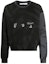 Buy OFF-WHITE SS21 カモフラージュ ロゴ クルーネック スウェットシャツ ブラック OMBA035R21FLE0011009