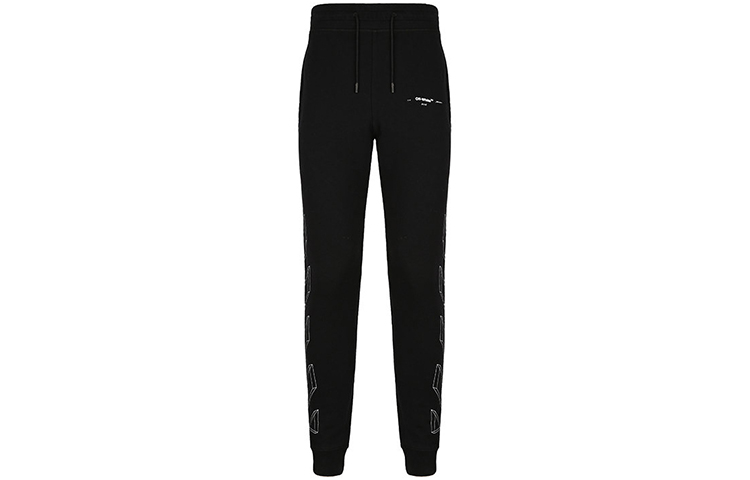 Order OFF-WHITE SS21 Classic Black Casual Sweatpants OMCH008E181920121001